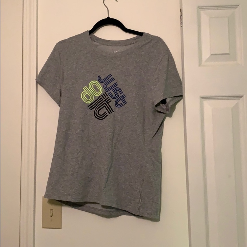 Grey nike shirt